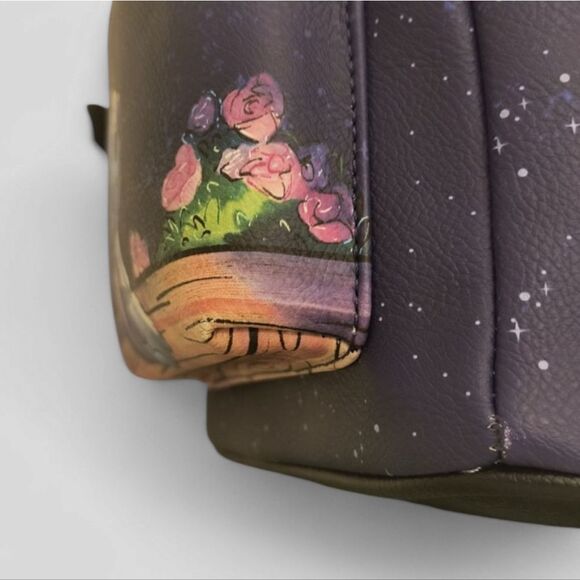 Loungefly Disney Lilo & Stitch Starry Night Stitch Mini Backpack - Picture 9 of 11